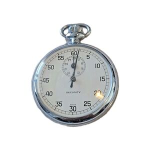 Antique Swiss Made‎ Security Mechanical Manual Winding Stopwatch